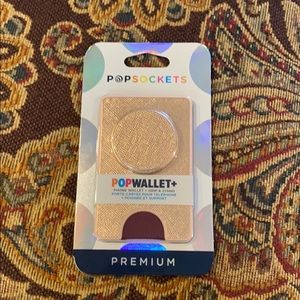 Popsocket + Saffiano Rose Gold Popsocket